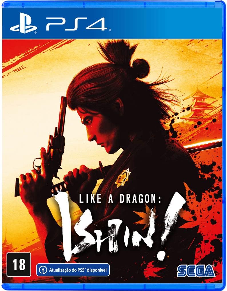 Imagem do produto Like a Dragon Ishin! PS4 - Físico em Amazon