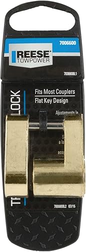 Miniatura 2 de Reese Towpower 7006600 candado de acople para enganche de remolque