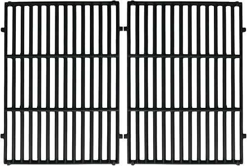 66095 Rejillas de cocina para parrillas de gas Weber Genesis II y Genesis II LX serie 300, pieza de repuesto de parrilla de hierro fundido para