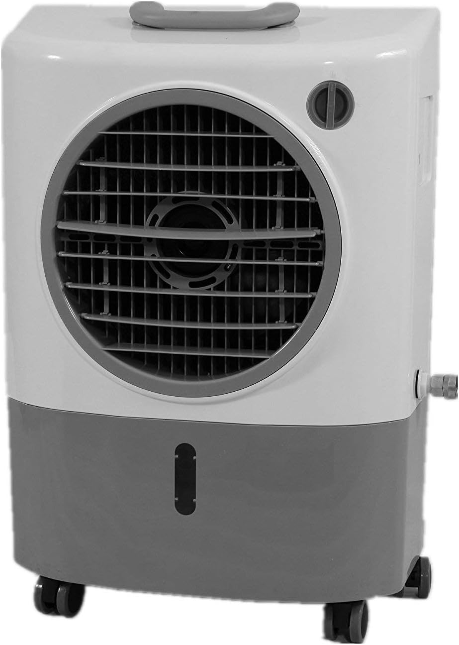 Hessaire MC18M Portable Evaporative Cooler Colour, 1300 CFM, Cools can vary "â € 500 Square Feet