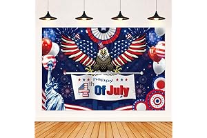 Patriotic Fireworks Backdrop for 4th of July Celebrations