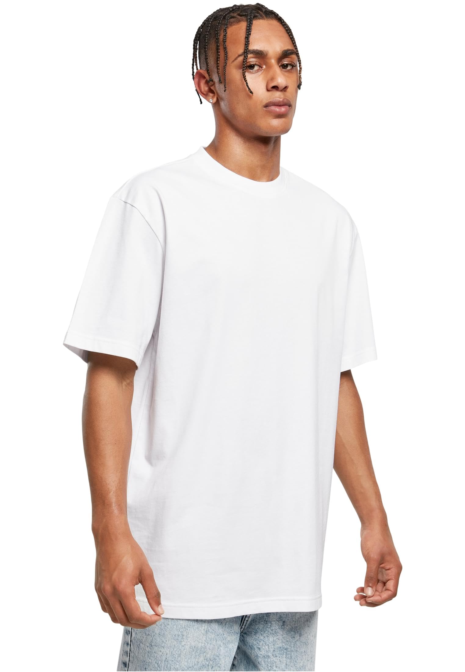 Urban Classics Organic Tall Tee T-Shirt, Bianco, XXXL Uomo