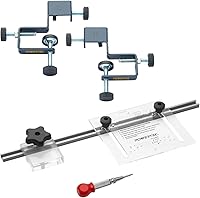 Vista 14 de POWERTEC Abrazaderas de instalación frontal de cajón, Abrazaderas de instalación de gabinete, Abrazadera de fijación de cajón ajustable, Abrazaderas