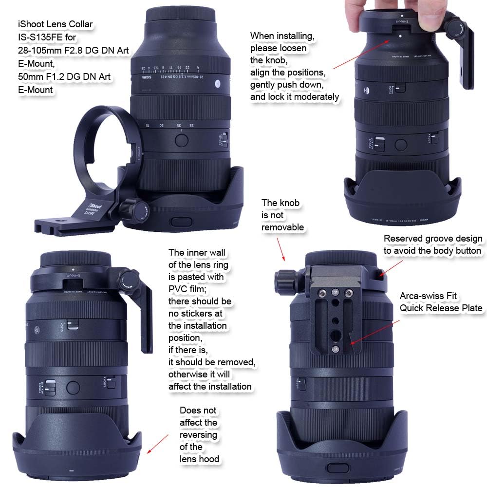 Amazon | カメラリング式三脚座、 三脚マウントリング、レンズサポート