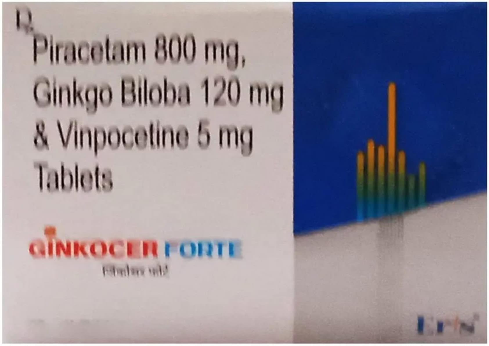 GINKOCER FORTE - Strip of 10 Tablets