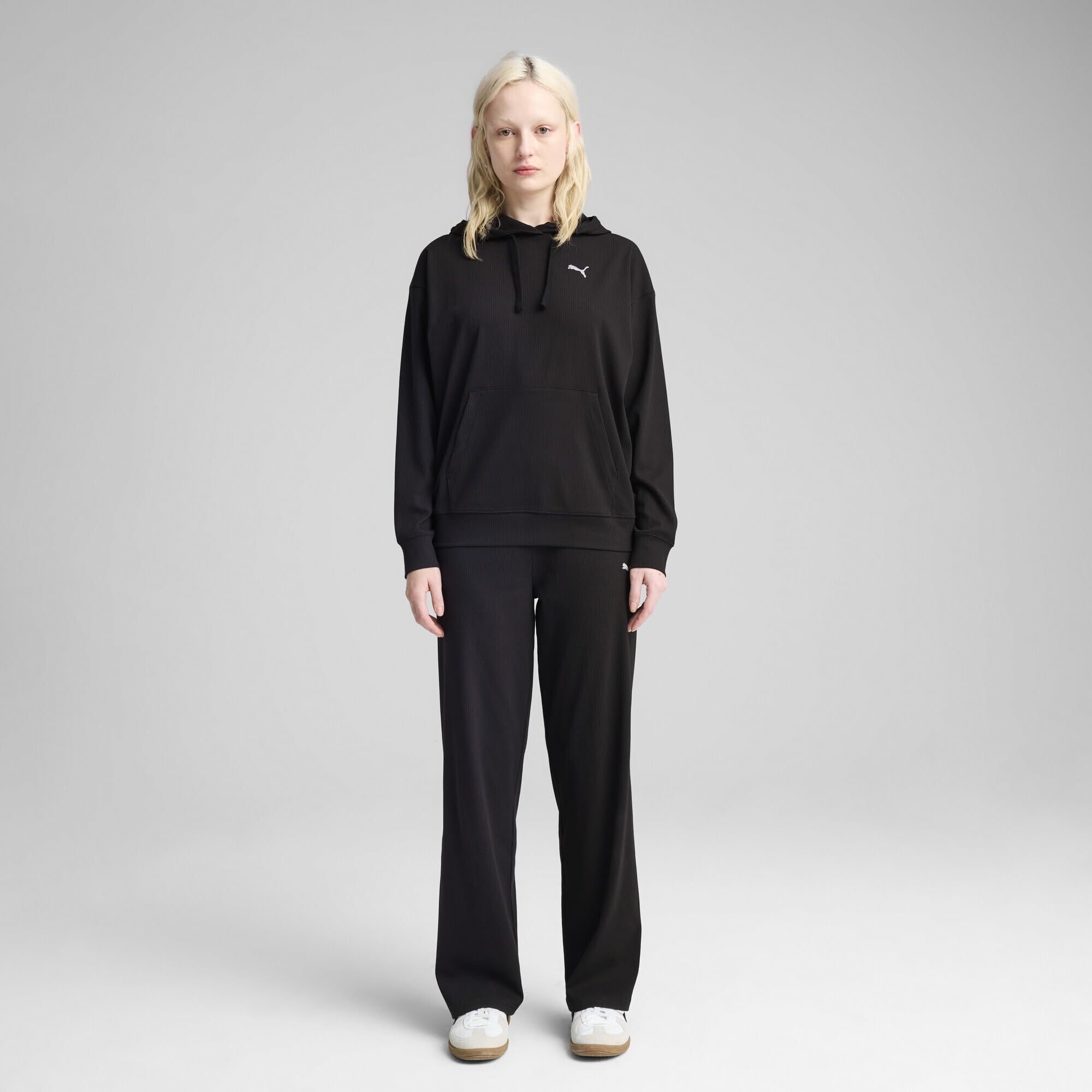 Puma ESS Elevated Comfort Rib Hoodie Felpe con Cappuccio Unisex Adulto (Pack de 1)