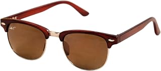 Kayxn UV400 Polarized Wayfarer Sunglasses for Women With Premium Leather Eyewear Case | Anti-Glare Stylish Frame | Lightwe... Price In India