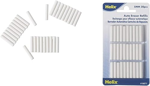 Helix - Recambios de borrador automático, paquete de 30 (19071) (3 paquetes de 30)