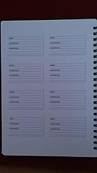 Diario Alimentare E Fitness - Agenda Perdita Peso Con Kakebo, Ricette E Grafico Peso, 15x21cm - Foto 9