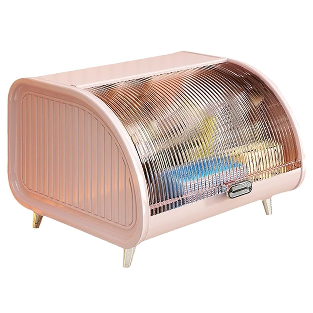 UDSKNV[KSL Desktop Organizer Storage Box Clamshell Bread Key Mask Entry Door Household Shelving Wind Organize