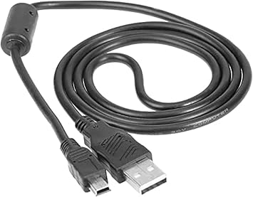 Replacement Camera UC-E4 USB Charging Cable Photo Transfer Cord Compatible with Canon EOS 10D 20D 30D 300D 350D 40D 400D 450D 5D2 5D3 500D 6D 60D 600D 650D 7D 70D 700D 100D 1000D 1100D3.3FT