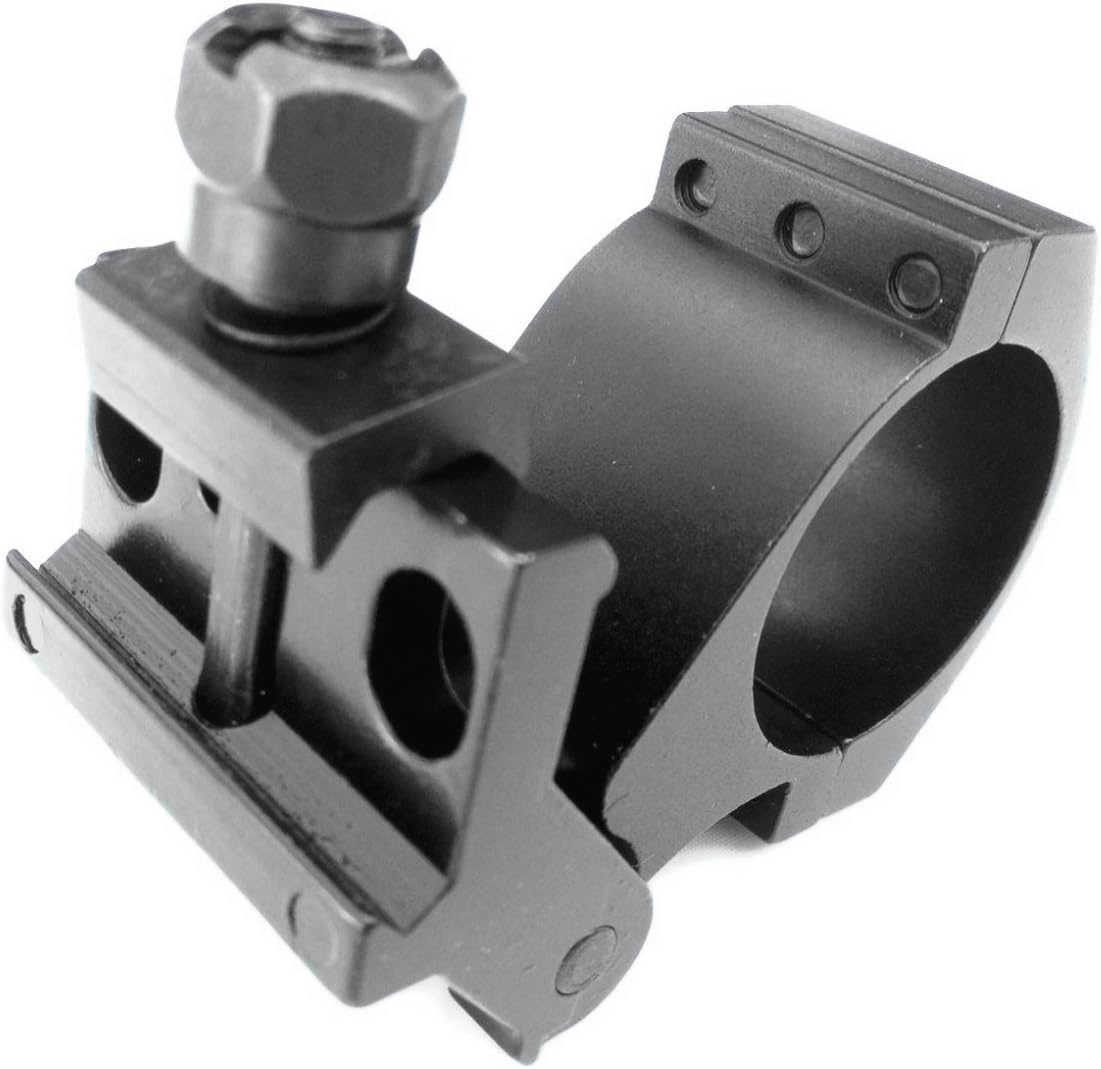 Ade Advanced Optics Quick Flip to Side 90-Degree 30mm/1-Inch Tactical QD Pivot FTS Mount with 1-Inch Inserts for Aimpoint/Eotech/Magnifier/Scope 3x 4x 5x with Standard Screw Base