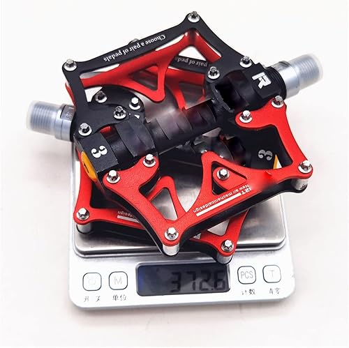 Miniatura 7 de XENITE Gran Plano Montaña Carretera Ciclismo Bicicleta Pedal 3 Rodamientos Sellados 916 MTB BMX Pedales 5 Colores Disponible Pedales