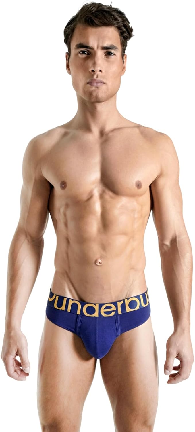Rounderbum Men’s Package Tech Thong – Anatomical Pouch Underwear for Natural Lift and Comfort