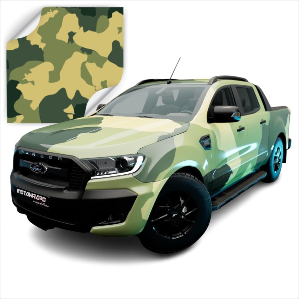 3M Printed Camo Patterns | CW Vinyl Film Car Wrap Series | CW9554M-G-54-3M (Mini Style - Gloss Finish) | (53in x 60ft (265 Sq/ft)) w/Free Instawraps Pro-Wrapping Glove