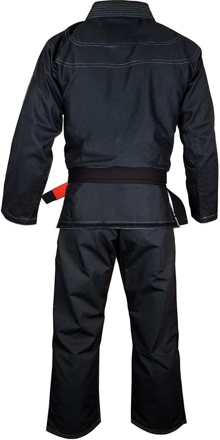 Jiu Jitsu Gi With Pearl Weave Jacket, Black, Size A3