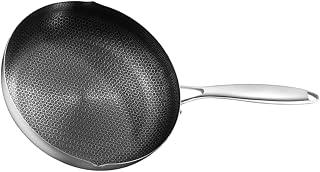 Cookware Stainless Steel Frying Pan Non Stick Great for Bbq Fried Potatoes