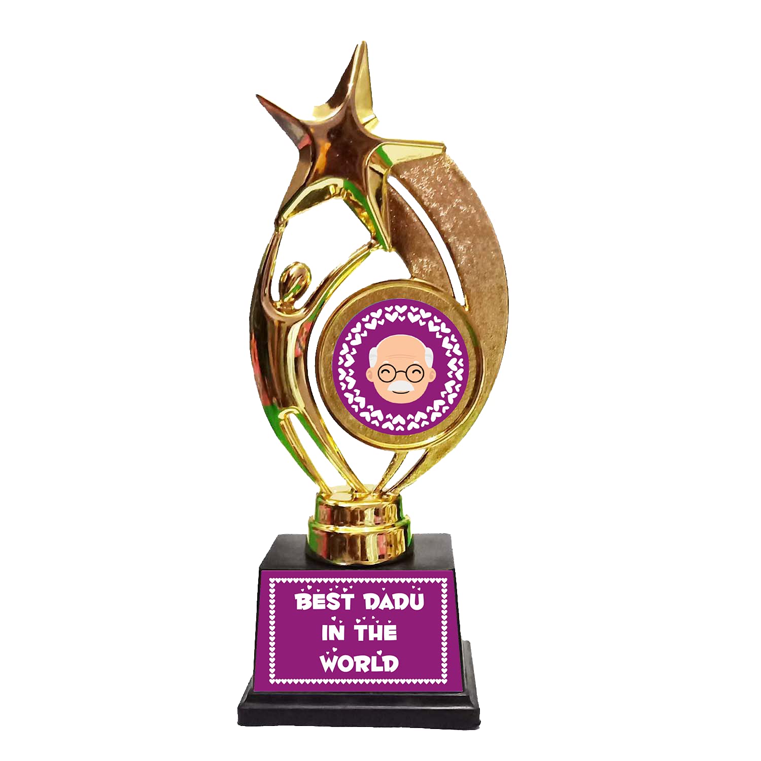 Gifts Bucket Birthday Gifts for Dadu Best Dadu in The World Trophy Award for Grandpa | Birthday Gifts for Dadu for Dad, Grandad, Grandfather (B096BN2P2Q) Amazon Price History, Amazon Price Tracker