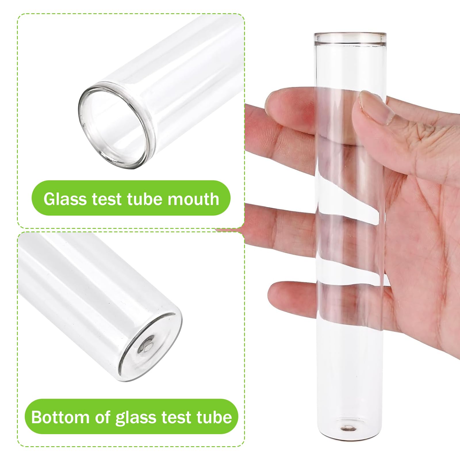 YOSOO Terrarium pour plantes avec support en bois Vase hydroponique en YOSOO Terrarium pour plantes avec support en bois Vase hydroponique en