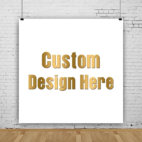 Miniatura 9 de Telón de fondo personalizado, diseño personalizado, tus propias fotos, texto, logotipo, Navidad, cumpleaños, baby shower, boda, aniversario,