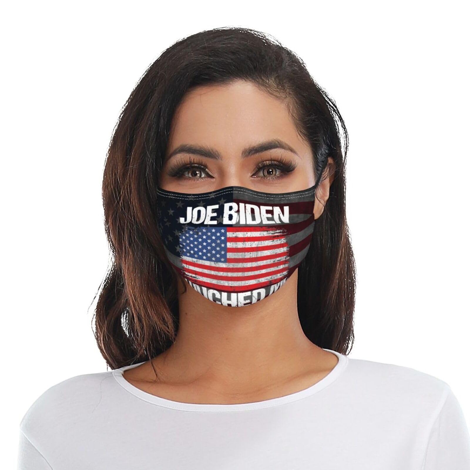Biden Touched Me Adult Dust Mask Adjustable Dust Face with 2 Filter1155
