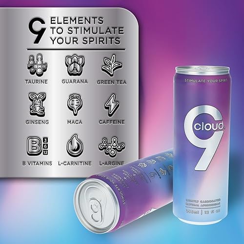 Miniatura 4 de Cloud 9 Suplemento nutricional afrodisíaco natural potenciador sensorial, lata de aluminio de 12 onzas líquidas