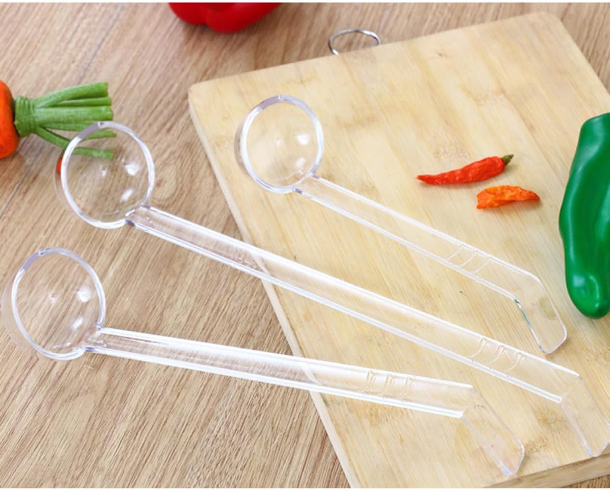 3pcs PC Long Handle Ladle for Soup, Stews, Chili Serving