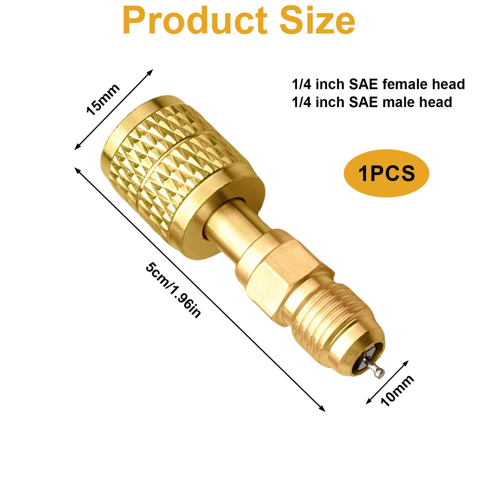 Amazon.com: R32 R454B Refrigerant Adapter, 1/4