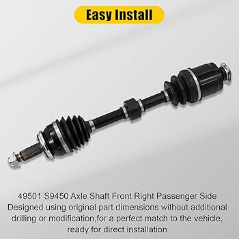 Amazon.com: 49501-S9450 Axle Shaft Front Right Passenger Side