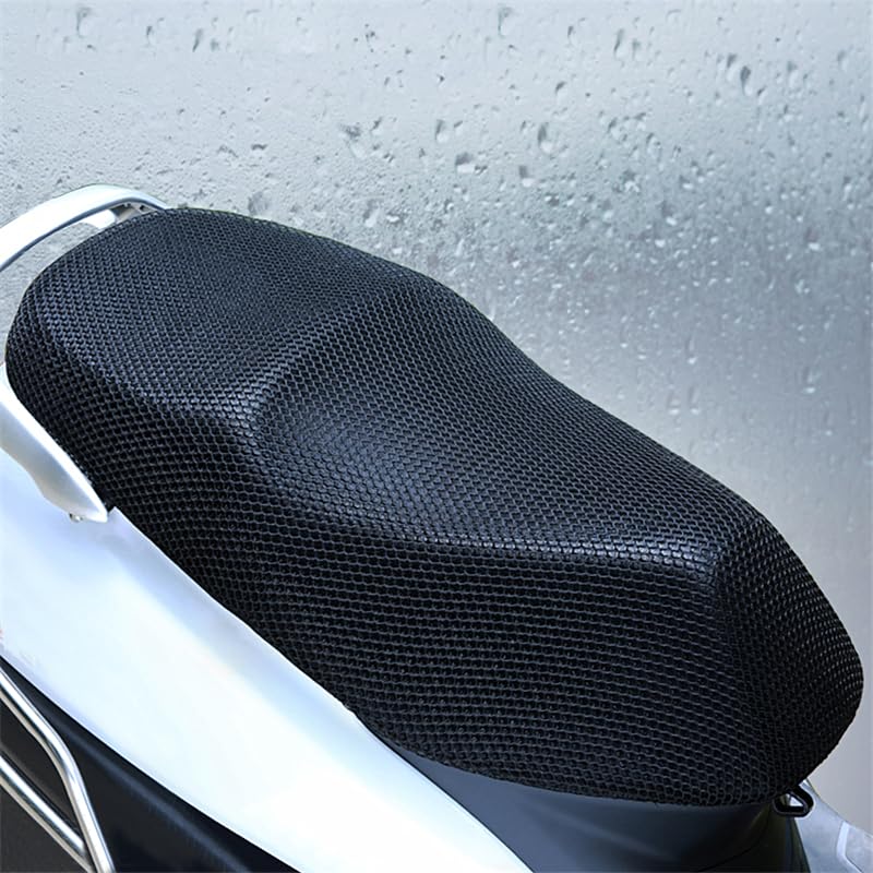 Funda cojín asiento motocicleta protector malla transpirable universal moto 4