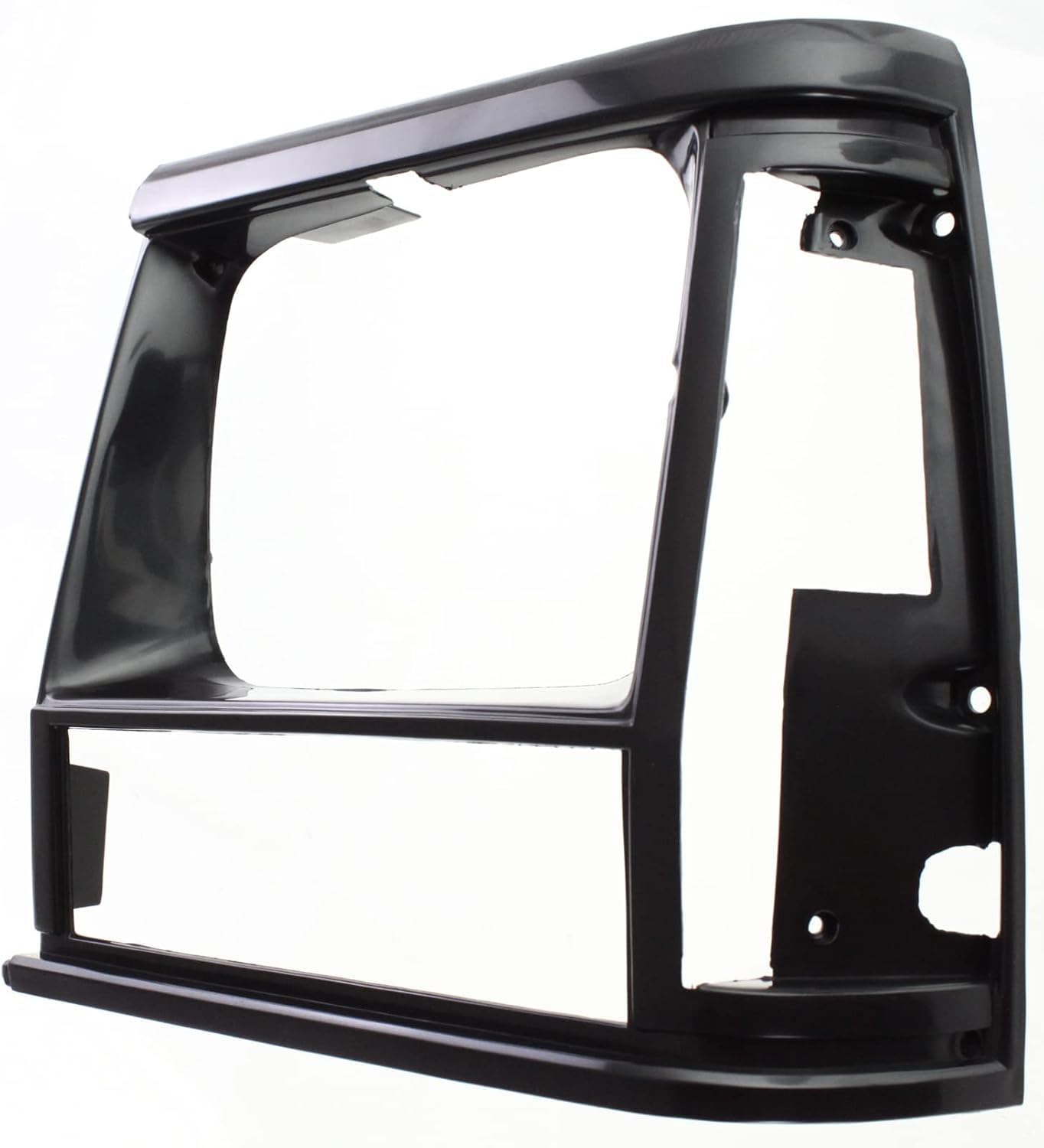 DAT AUTO PARTS Front Left Driver Side Head Light Door Fits 1991-1996 Jeep Cherokee Midsize and 1991-1992 Jeep Comanche, Single Headlight Type, Black Paintable Plastic, CH2512124 5BL63KW7 5DV51TZZ