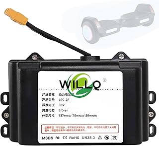 36 V 2000 mAH 3000 mAH 4400 mAH Li-Ionen-Akkupack Hochleistungs-Hoverboard-Akku für 0-158,4 Wh Balance-Auto-Motor-Kit