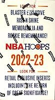 Vista 2 de 2022 2023 Panini HOOPS Tarjetas de baloncesto en caja tipo blaster de paquetes (90 tarjetas) con posibles inserciones exclusivas, incluyendo