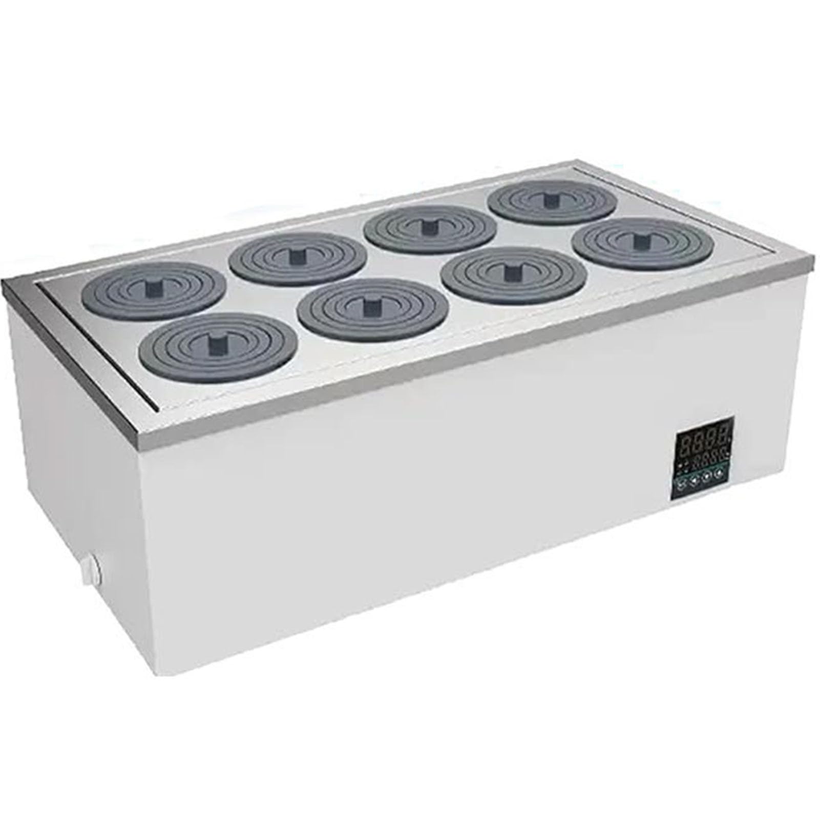 BañO MaríA Digital De Laboratorio Calentador De Agua EléCtrico De Temperatura Constante con Pantalla Digital BañO De Agua Hirviendo Antiseco De Acero Inoxidable For Laboratorio Pantalla LED
