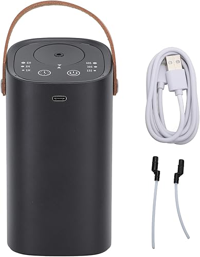 Miniatura 9 de Difusor de aceite esencial, difusor de aceite esencial de aromaterapia sin agua, 0.7 onzas líquidas para aceite esencial, cubierta de aroma de hasta