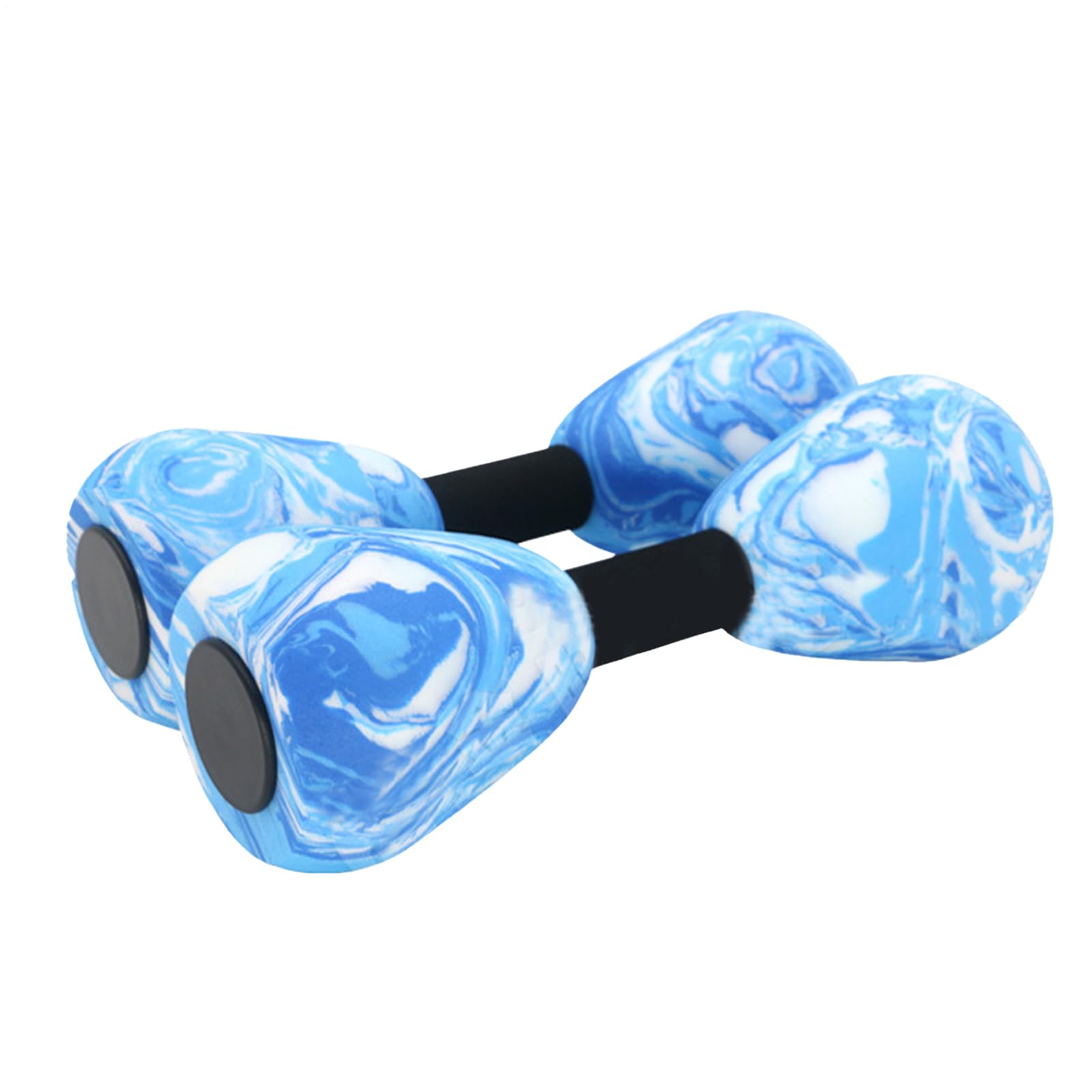Water Dumbbells - EVA Foam Pool Weights Dumbbells | High-Density Aerobics Equipment for Swimming, Water Fitness, Outdoor Gym, Sports Training, Rehabilitation, Physical, Home Exercise
