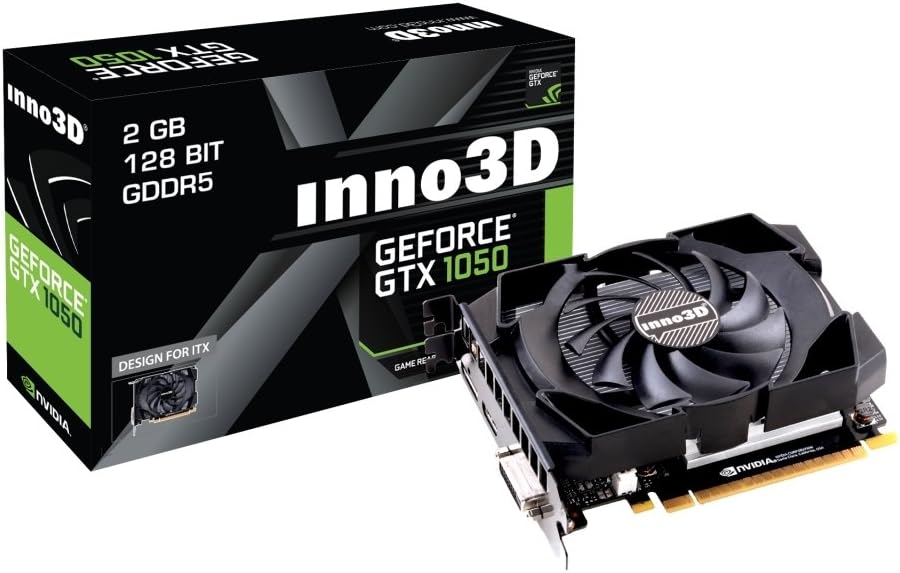 Inno3D Nvidia Geforce GTX 1050TI 4GB DDR5 Gaming Video Graphics Card