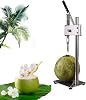 Coconut Shelling Machine - Portable Manual Opener for Young Coconuts, Efficient Tool for Shell Removal and Opening Green Coconuts