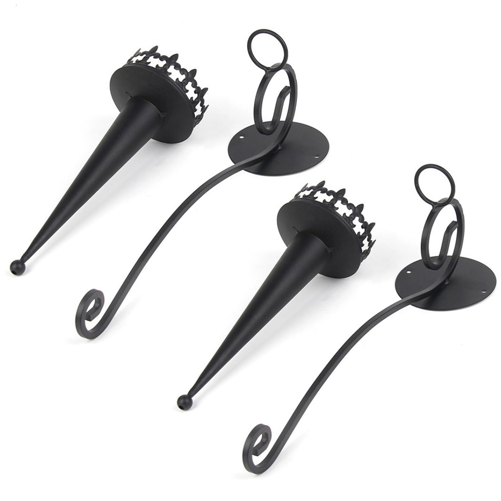 Portacandele da parete – Portacandele decorativo a colonna, multiuso, per camera da, soggiorno e decorazione per la casa, elegante e funzionale accessorio per candele da parete