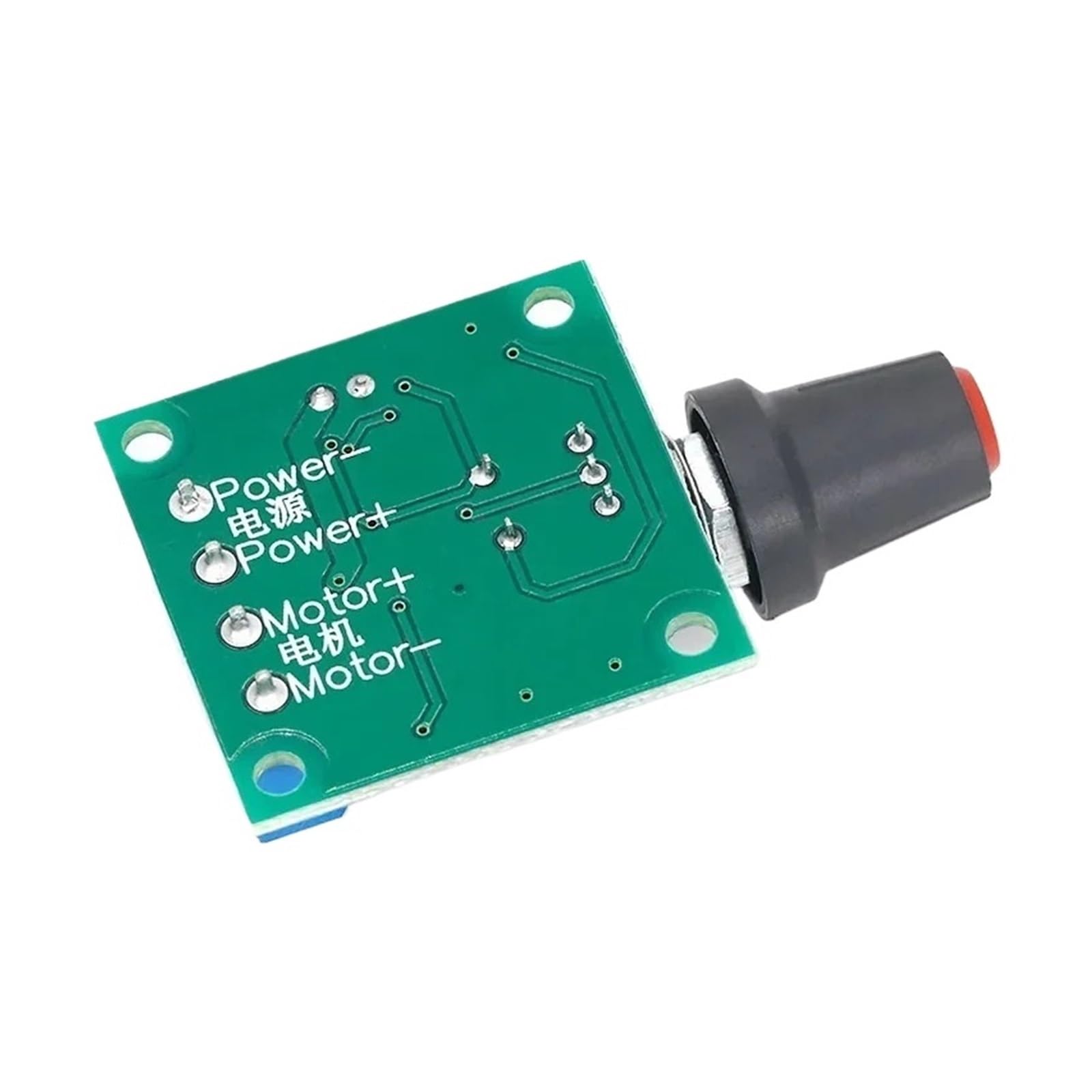 DC 1,8 V 3V 5V 6V 12V 2A 1803BK PWM controlador de velocidad del Motor interruptor regulador de velocidad del Motor de bajo voltaje PWM Módulo de accionamiento ajustable(1803BK PWM X20)