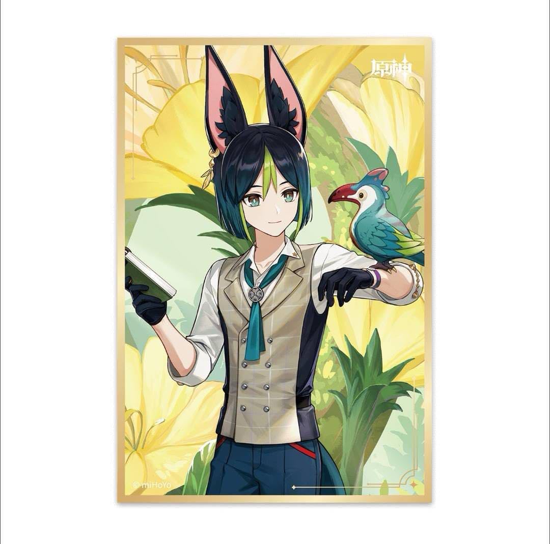 Amazon.co.jp: 【原神 ティナリ 森林奇旅 色紙 公式正規品 コラボ 