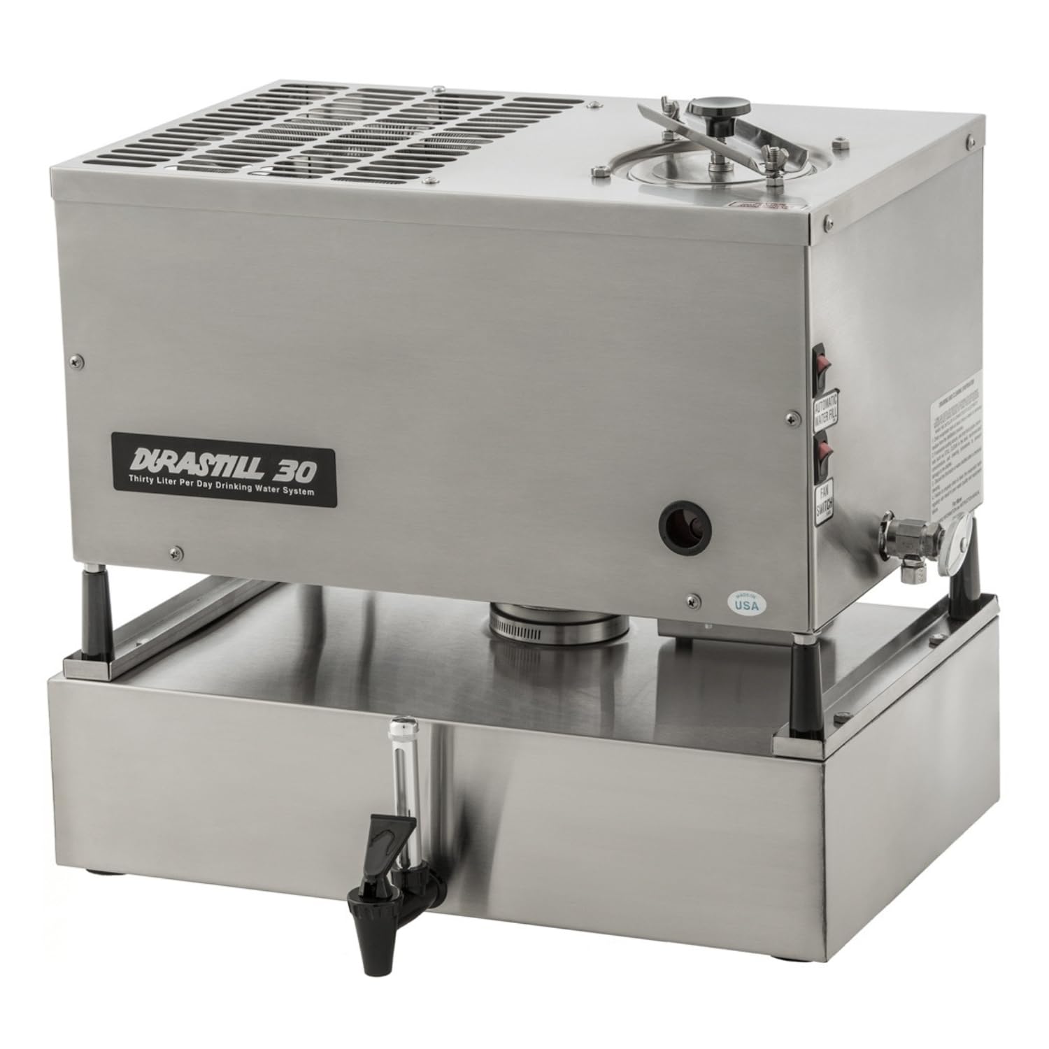 Durastill 8 Gallon per day Automatic-Fill Water Distiller with 4 Gallon Reserve Tank