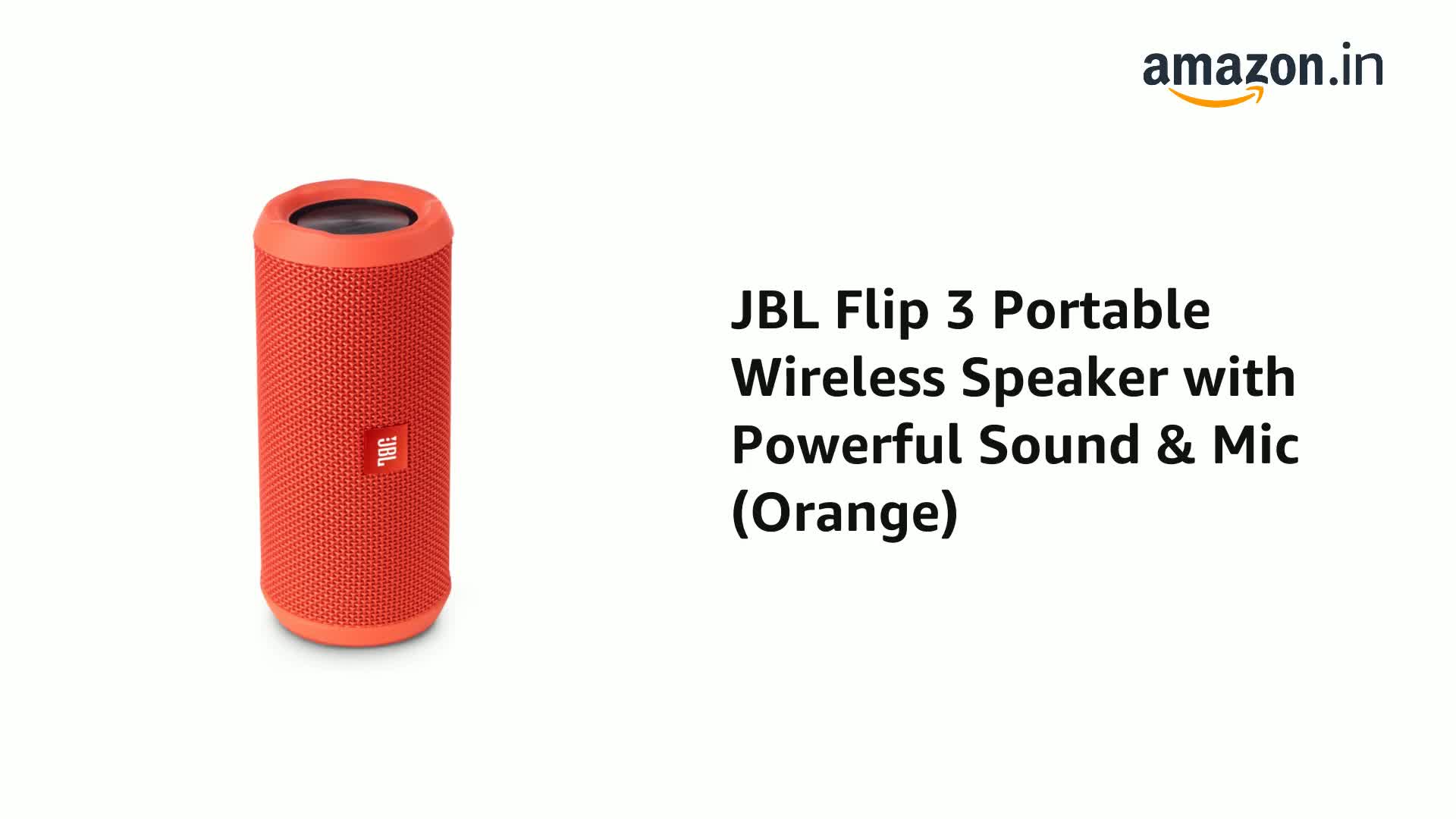 jbl flip orange