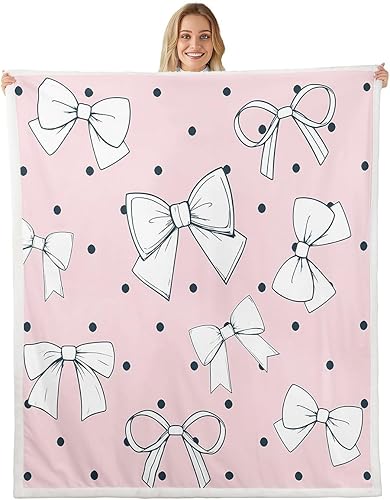 Miniatura 25 de Manta de cama con estampado de corazones de lazo, manta de felpa de grafiti dibujada a mano para decoración rústica del hogar, manta de franela