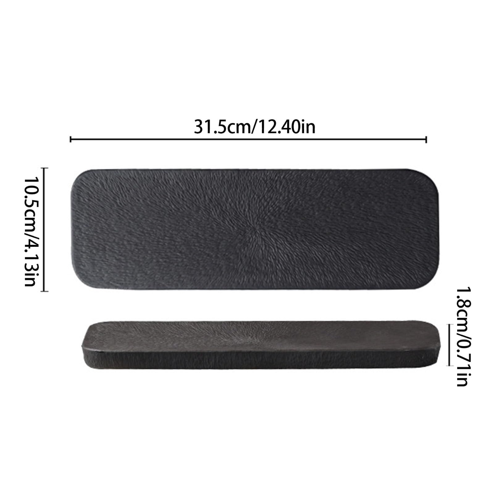 Assiette en céramique pour un usage domestique, idéale pour une présentation rapide et facile en céramique, assiette de présentation de sushis, bol à fruits, bol à goûter