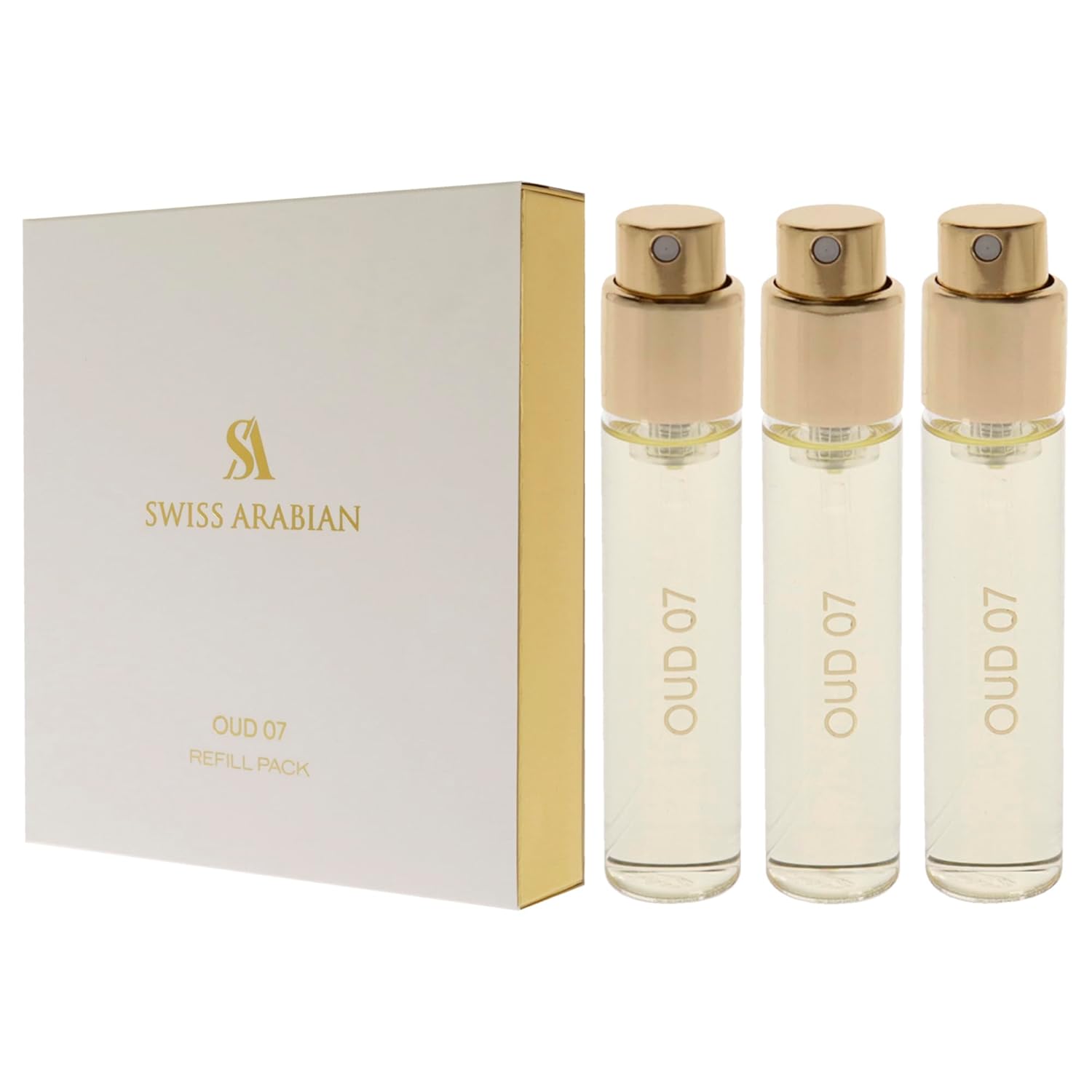 Swiss Arabian Oud 07 EDP Spray (Refill) Unisex 3 x 1 oz