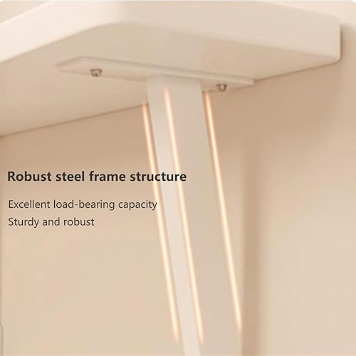 Miniatura 7 de Estante de escritorio con abrazadera, organizador de estantes de escritorio de oficina, estante de almacenamiento de suministros de escritorio de