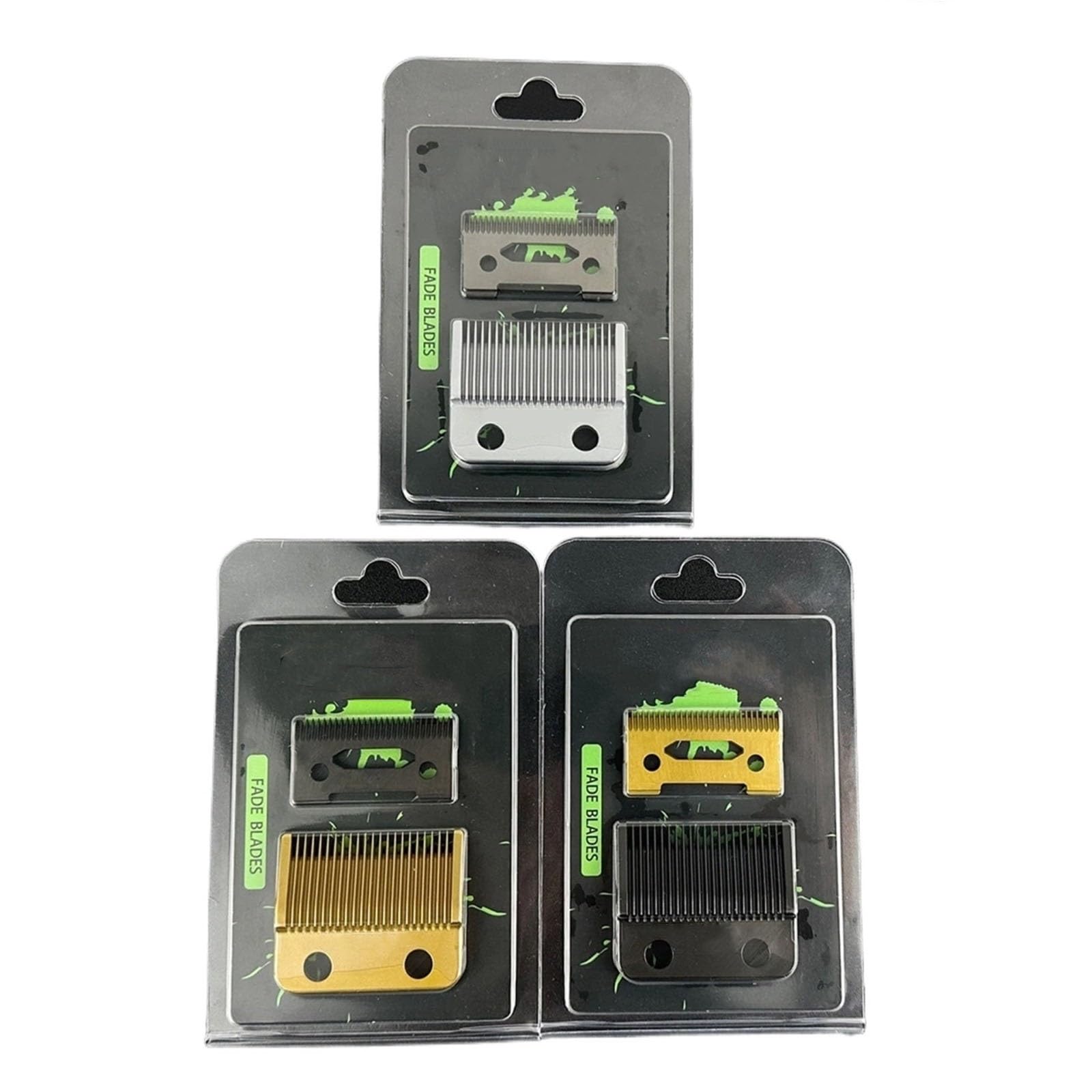 Lama For Tagliacapelli, Compatibile Con BRDCLIP, Testina Sostituibile, Compatibile Con Madeshow, M10 M5F, R77F R66 Tagliacapelli Con Lama In Ceramica Placcata In Titanio | 3set