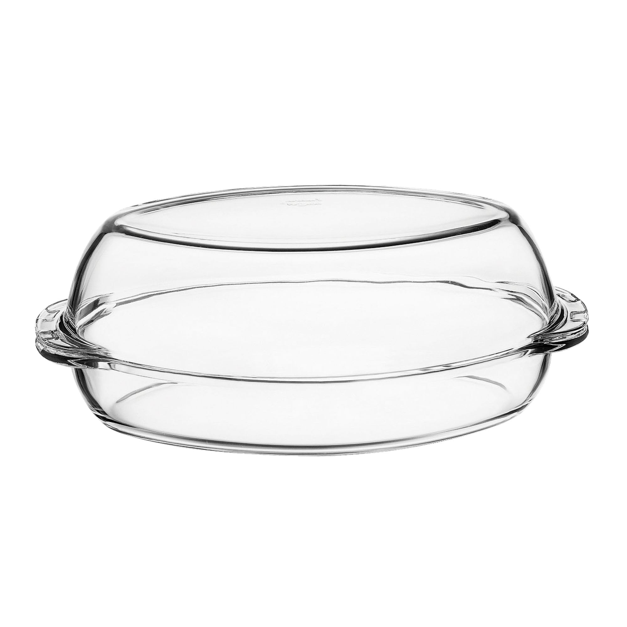 MENASTYL - COCOTTE VOLAILLE 5.1L EN VERRE BOROSILICATE - COMPATIBLE FOUR, MICRO-​ONDES ET LAVE-​VAISSELLE - 1690025