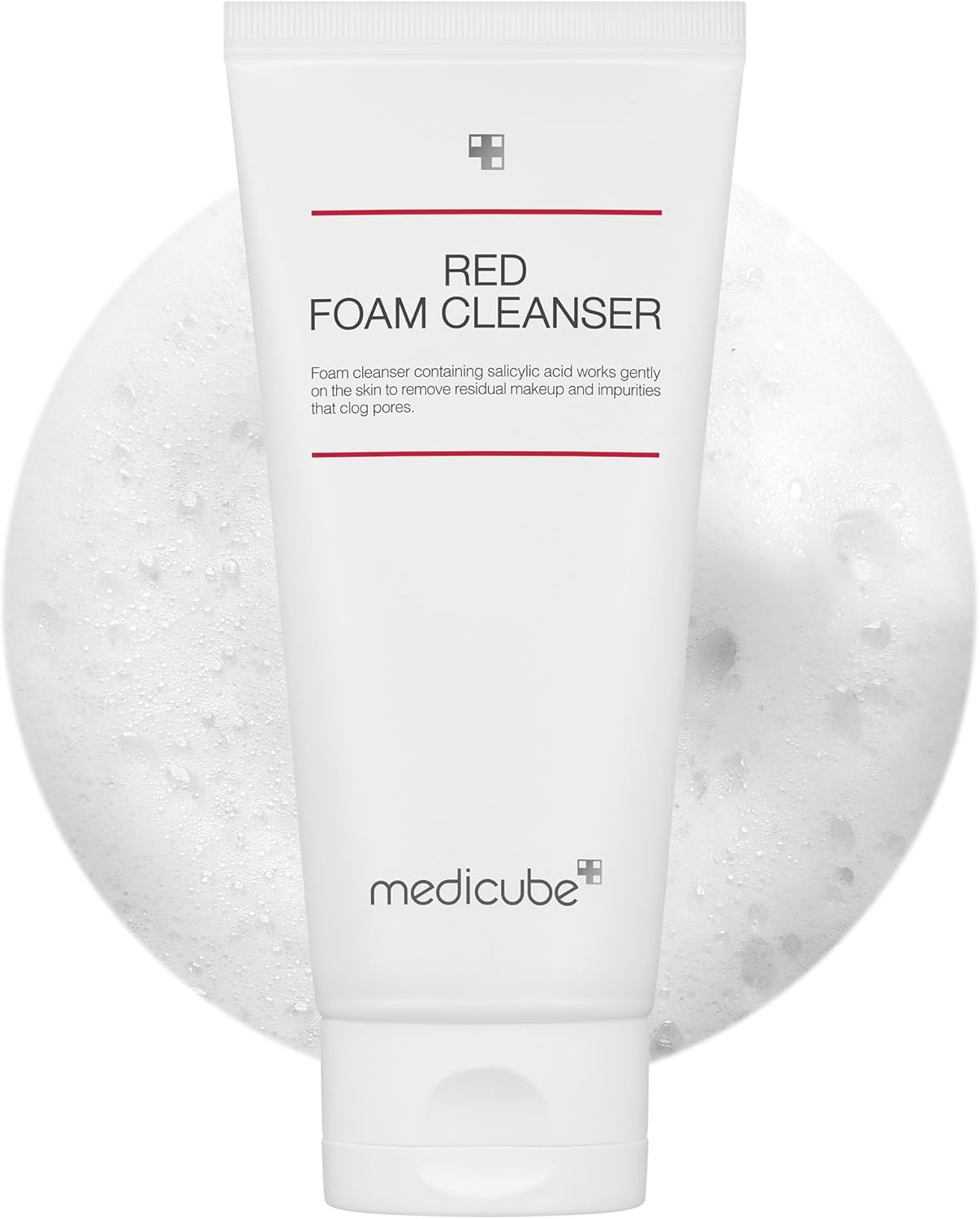 medicube Facial Cleanser Red Foam Cleanser, 4.05 oz